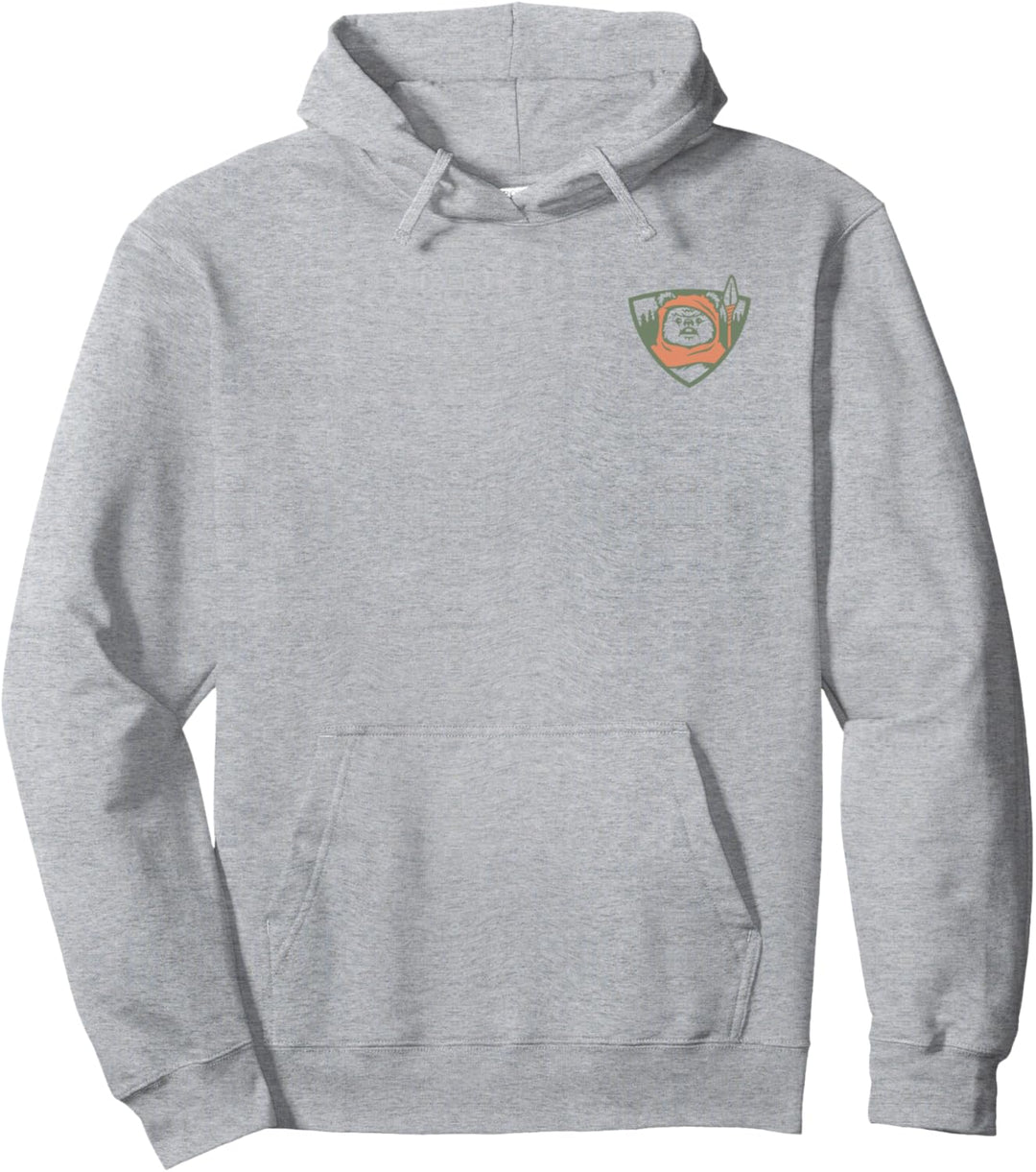 Star Wars Ewok Park Ranger Endor Forest Front & Back Pullover Hoodie
