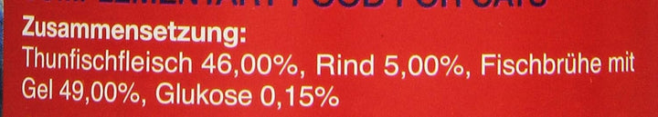 Feline Porta Katzenfutter Feline Porta 21 Thunfisch plus Rind 90 g, 24er Pack (24 x 90 g)
