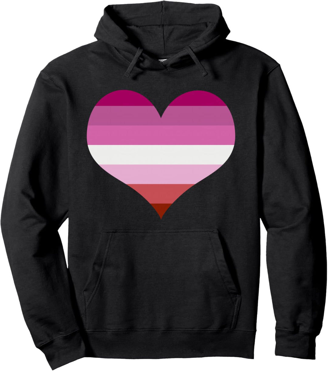 Lesbische Stolz Flagge Pullover Hoodie