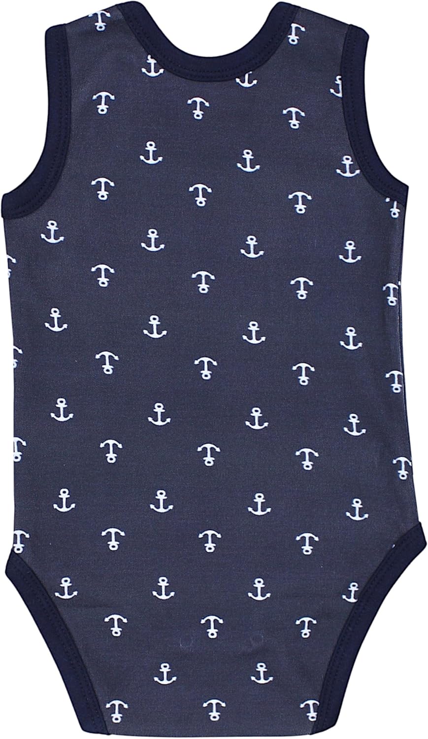 TupTam Baby Jungen Achselbody – Weicher Baby Body im 5er Pack aus Baumwolle, Body Baby Unifarben OEK