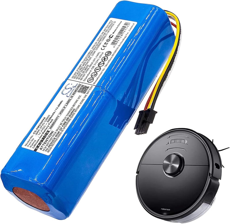 14.4V 5200mAh Li-Ion Akku Ersatz für Xiaomi Mi Roboter Xiaomi Mijia Roborock S50 S51 Millet Sweeper,