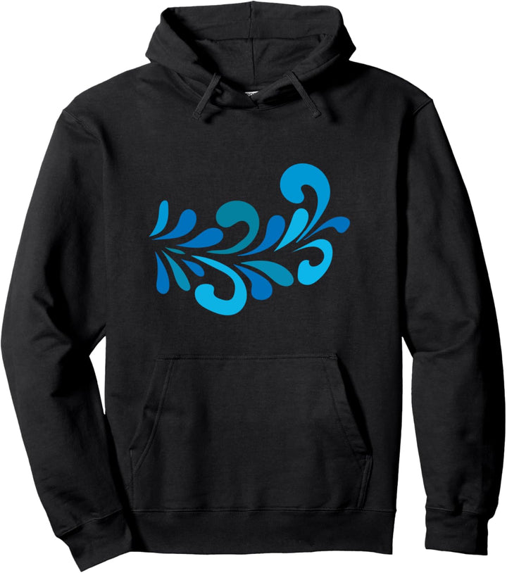 Bembel Muster blau | Apfelwein Äppler Hessen hessisch Apfel Pullover Hoodie