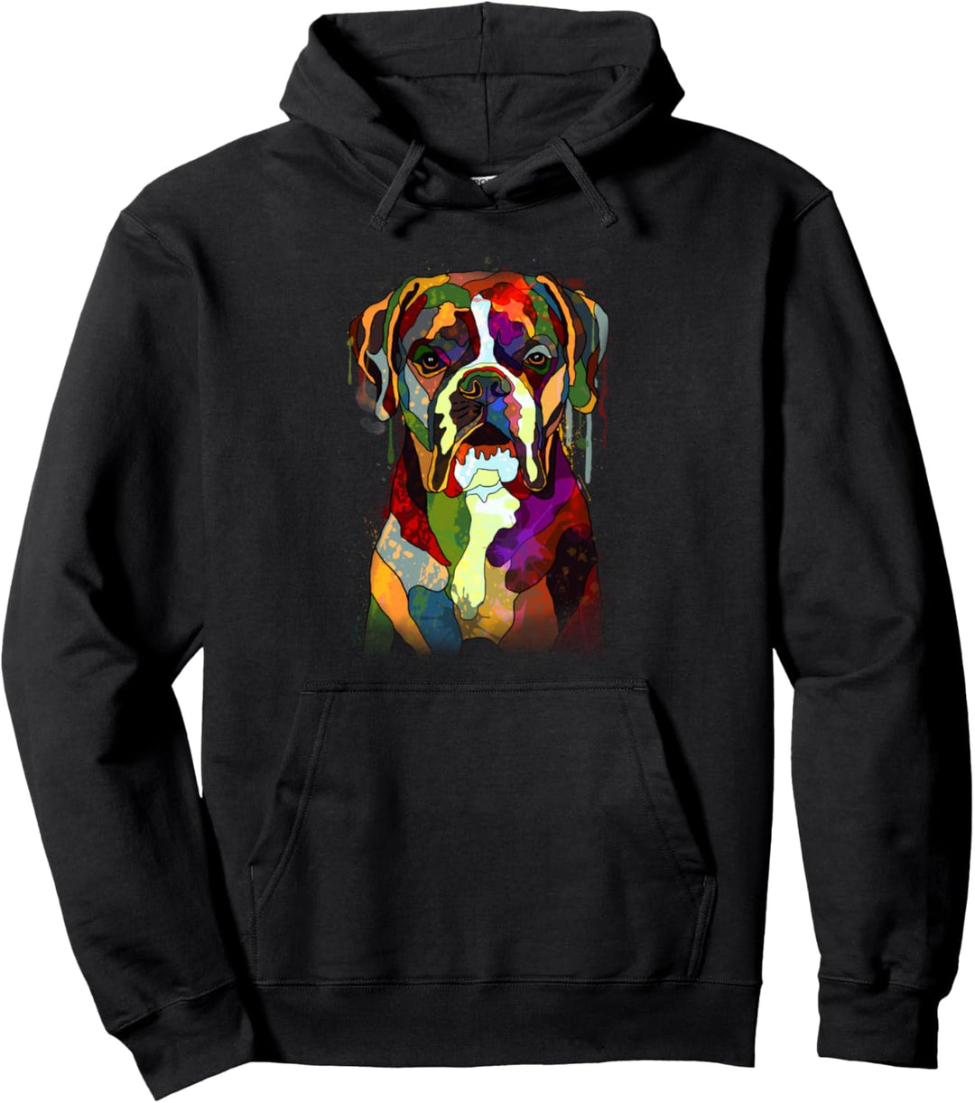 Boxer Hund für eine Boxer Mama Pullover Hoodie