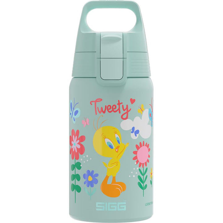 SIGG - Edelstahl Trinkflasche Kinder - Shield One - Für Kohlensäurehaltige Getränke Geeignet - Ausla