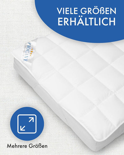 PROCAVE Matratzenschoner Micro-Comfort - Matratzenbezug - Matratzentopper - atmungsaktive Matratzena