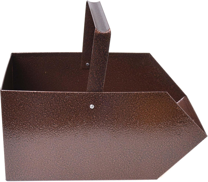 Kohlenkasten Kohlenschütte Aschekasten Aschebehälter Metallkohlenkasten Kohlewanne (Alt kupfer), Alt