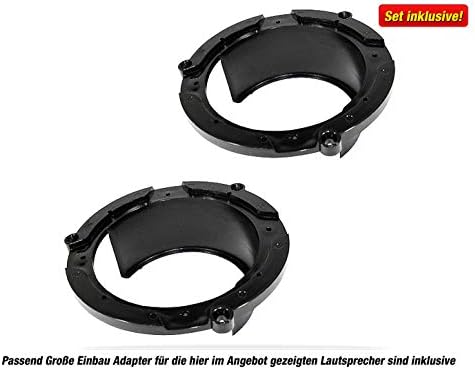 Mediadox Front/Heck 13cm/130mm 2-Wege Kompo Auto Lautsprecher/Boxen/Speaker Set von Hertz (DSK 130.3