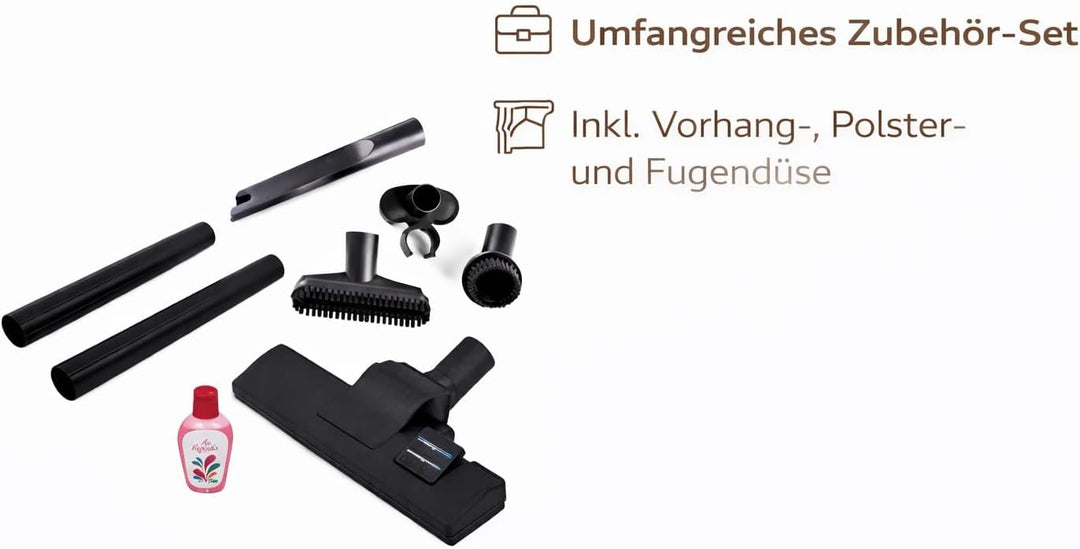 arnica Hydra Nass-Trockensauger - 2400W – Staubsauger mit Wasserfiltersystem - HEPA13 Filter - Hypoa