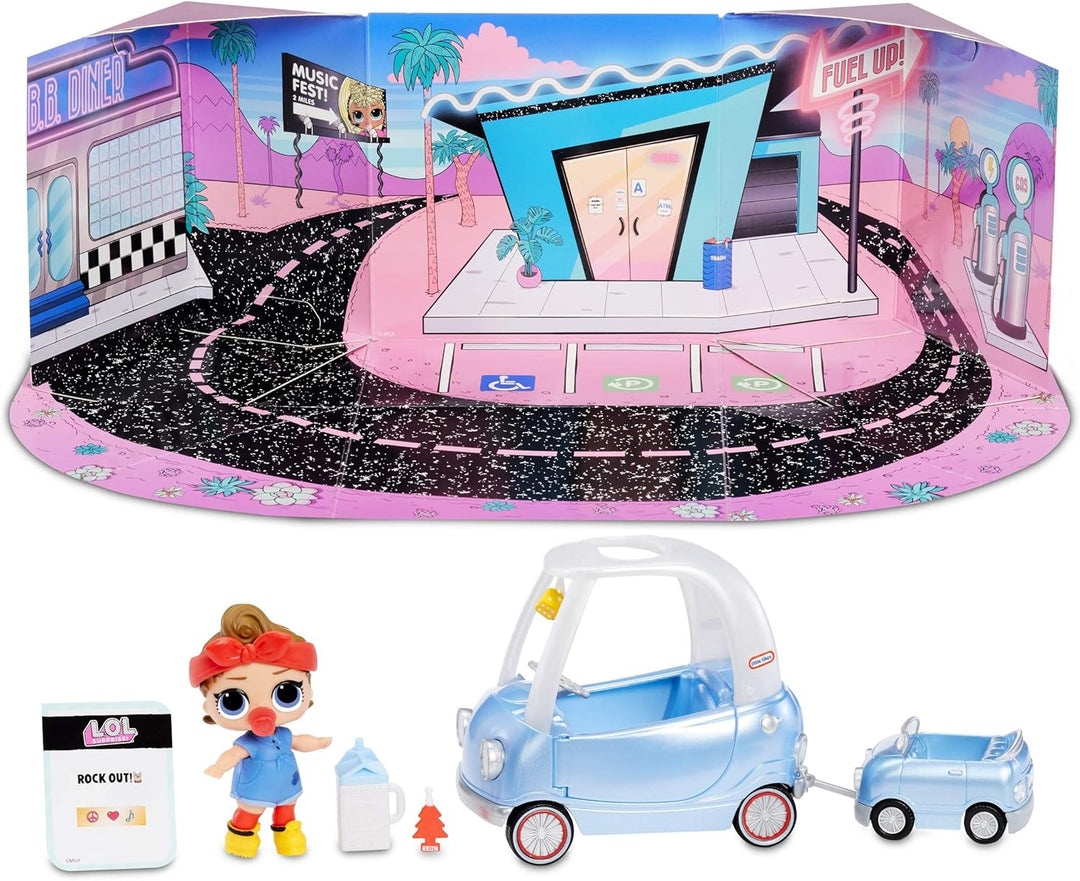 L.O.L. Surprise! 564928E7C Furniture - Puppenmöbel und Sammelfigur mit Zubehör Road-Trip mit Can Do