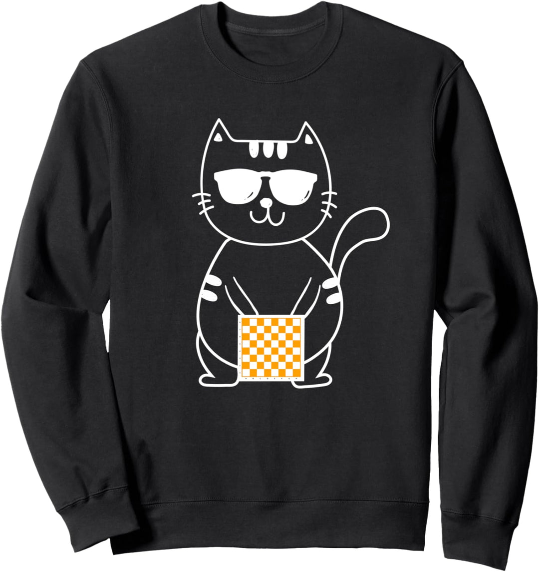 Schachspieler Schachfigur Schachbrett - Schach Sweatshirt