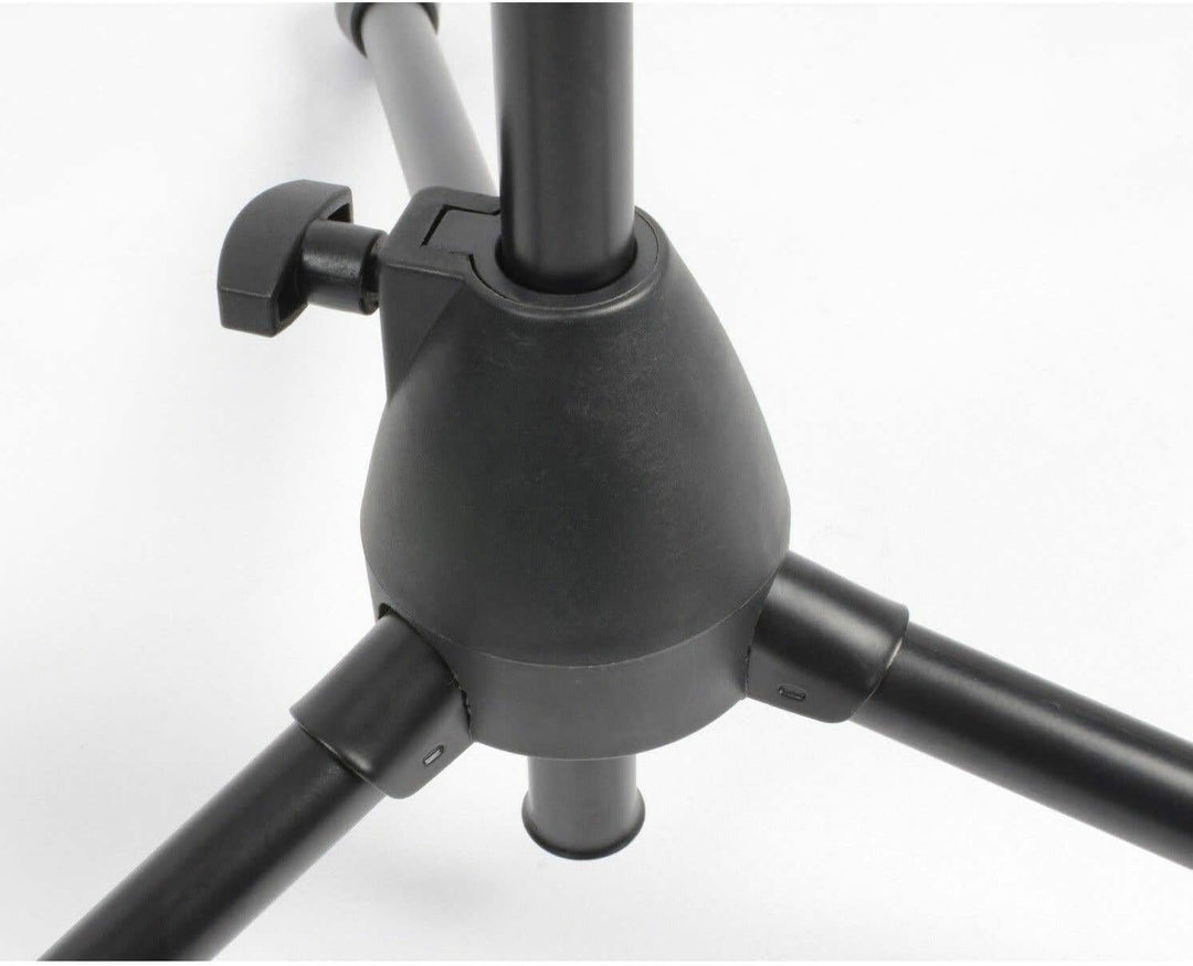 Vonyx Universal-Mikrofonständer mit Haltegriff, höhenverstellbar mit Halterung und Adapter