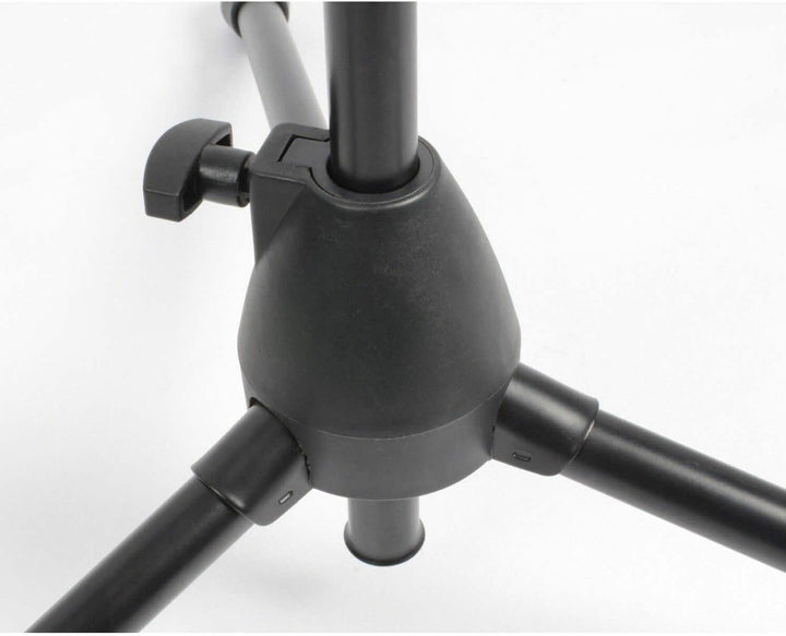 Vonyx Universal-Mikrofonständer mit Haltegriff, höhenverstellbar mit Halterung und Adapter