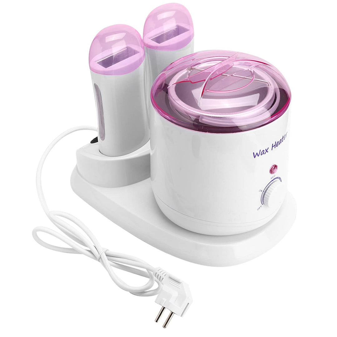 800 Ml Heisswachswärmer-Maschine Zur Haarentfernung, 3-in-1-Elektro-Wachsheizung für Frauen und Männ