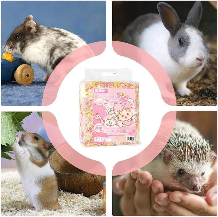 Chinchilla-Einstreu, Kaninchen-Papierstreu, weiche Hamster-Einstreu, syrische Zwergen-Einstreu, Papi