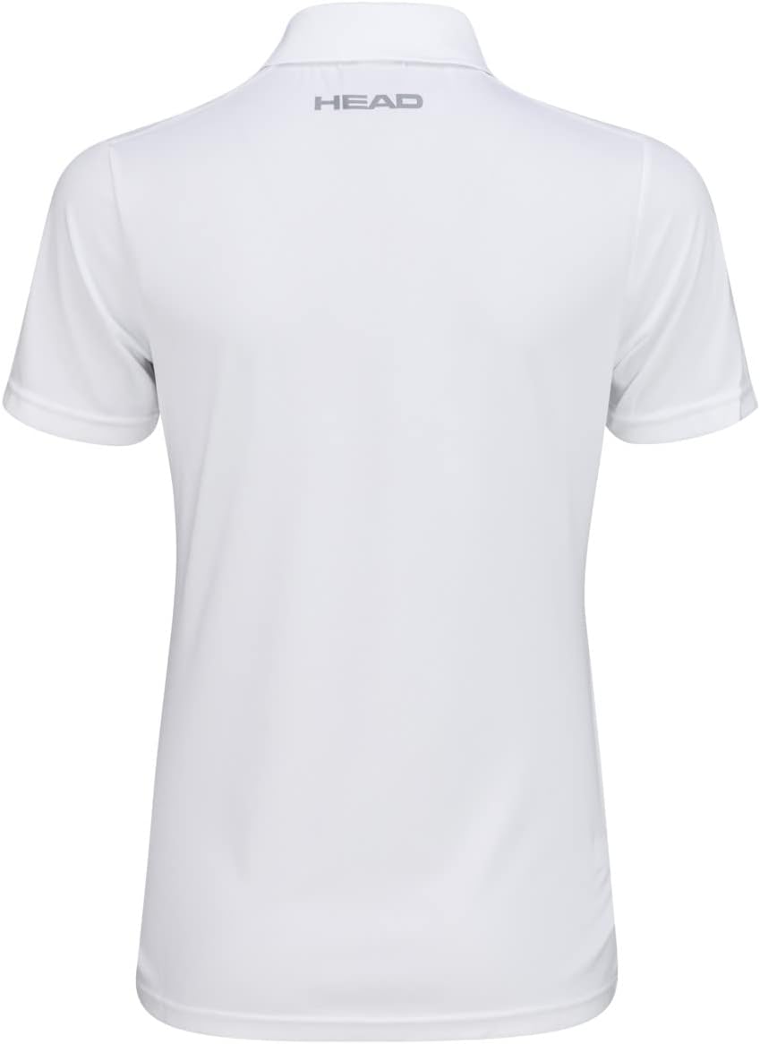 HEAD Damen Club Lucy T-Shirt W Blusen & T-Shirts XS Weiss, XS Weiss