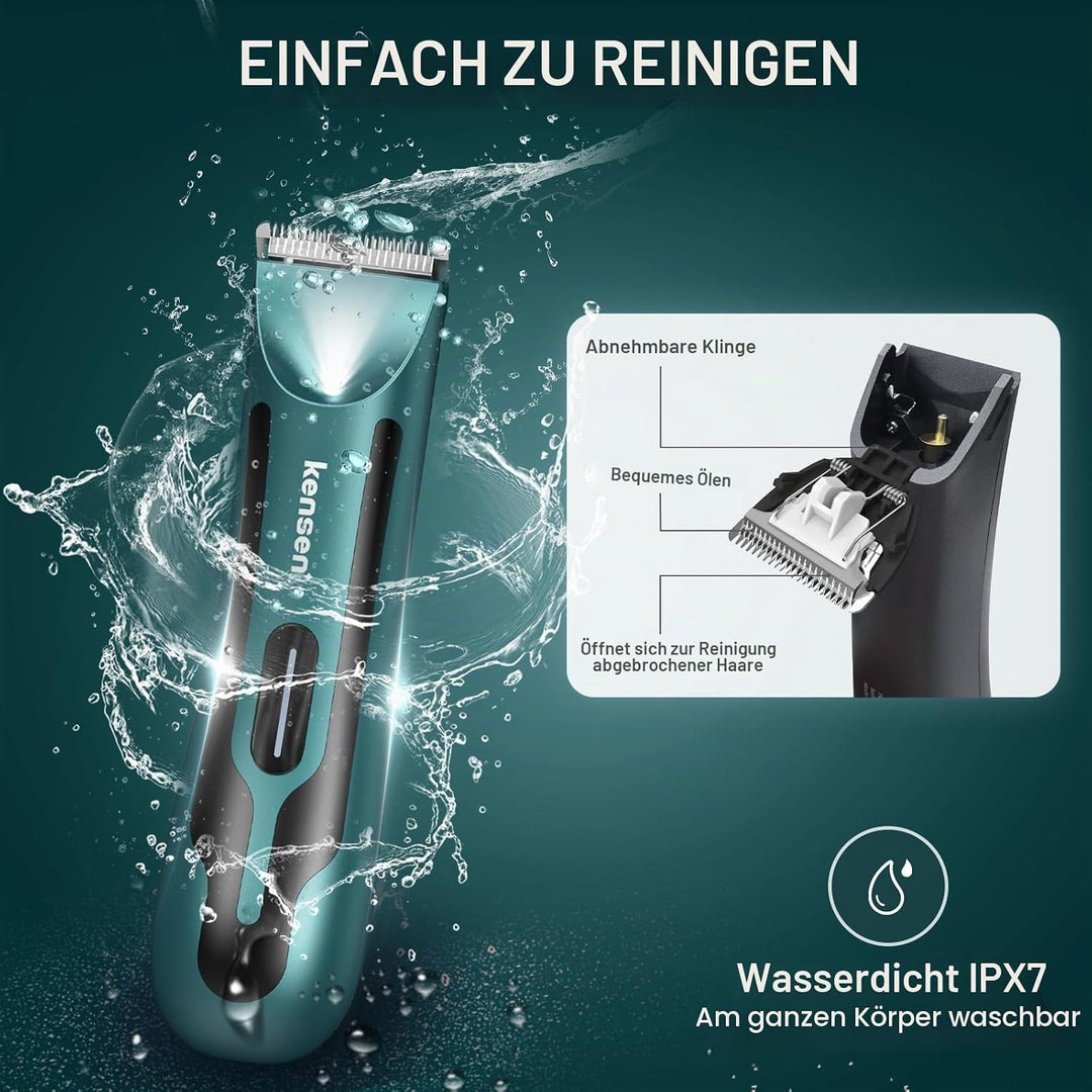 kensen Intimrasierer Mann Grün