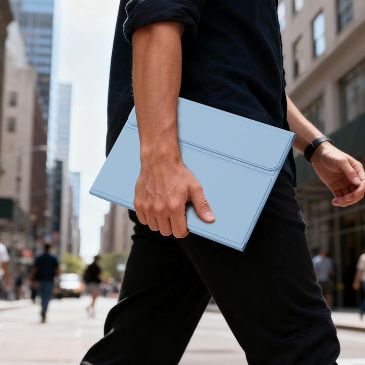 Hülle mit Tastatur für iPad A16 11/10 Generation (2025/2022, 11/10.9 Zoll), 7 Farben Beleuchtete Abn