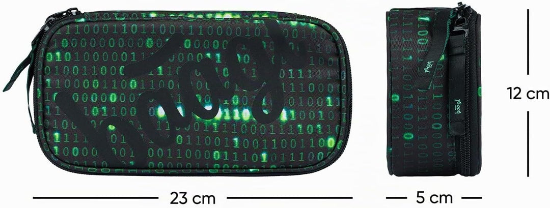 Baagl Federmäppchen Turnbeutel Set 2-teilig Jungen Sportbeutel - Numbers | Das Etui, die Federtasche