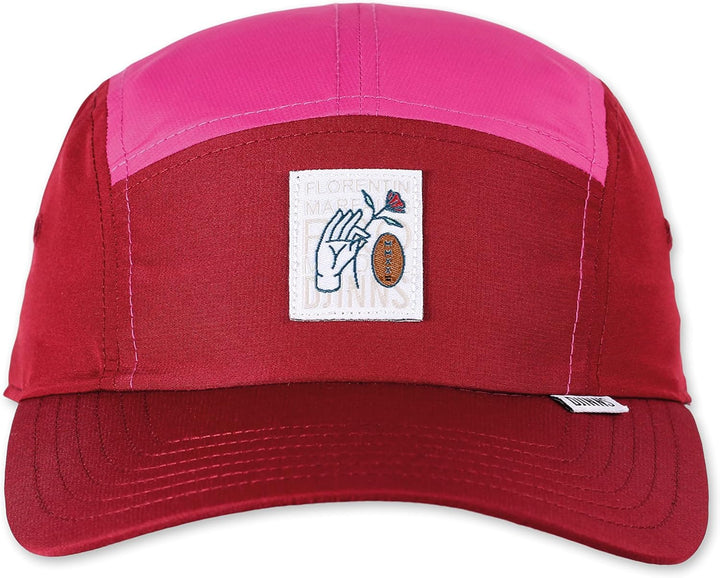 Djinns Damen 5 Panel Caps CV Flo 2022 5 Einheitsgrösse all red, Einheitsgrösse all red