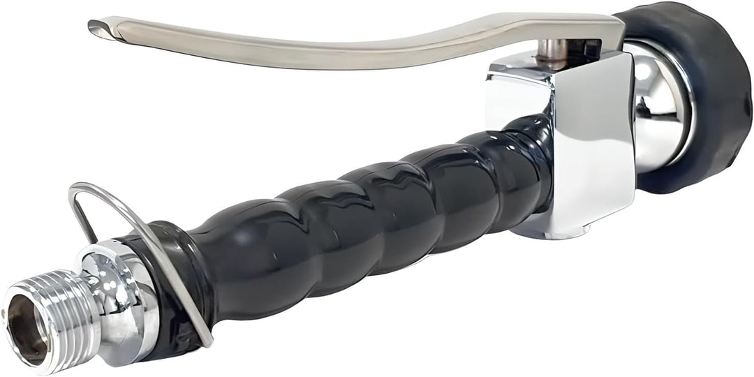 UZMAN Profi Gastro Handbrause (Schwarz) inkl. Feststellbügel 1/2" Edelstahl Ersatzbrause Handbrause