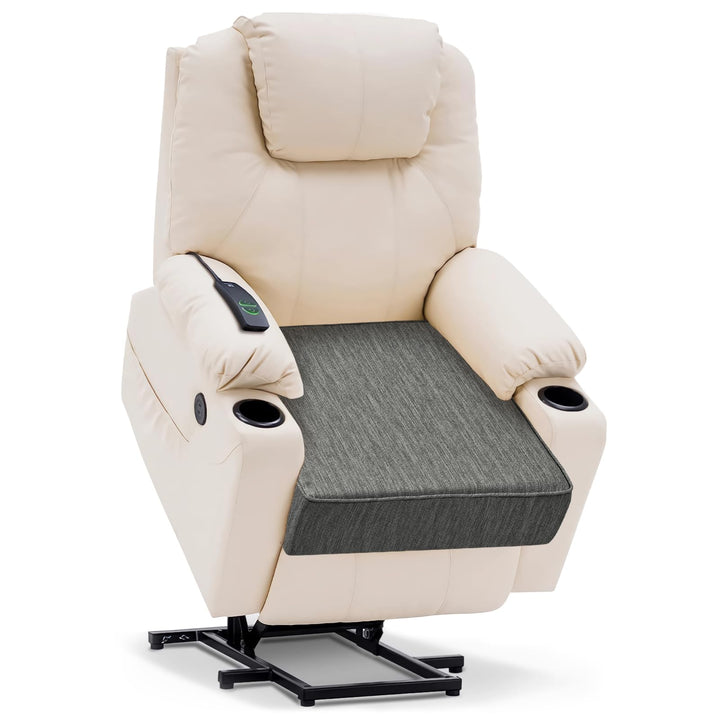 Grosses Sitzkissen, doppellagiger Memory-Schaum Sitzkissen für Liegestühle, Sofas, Sessel, Dickes Ki