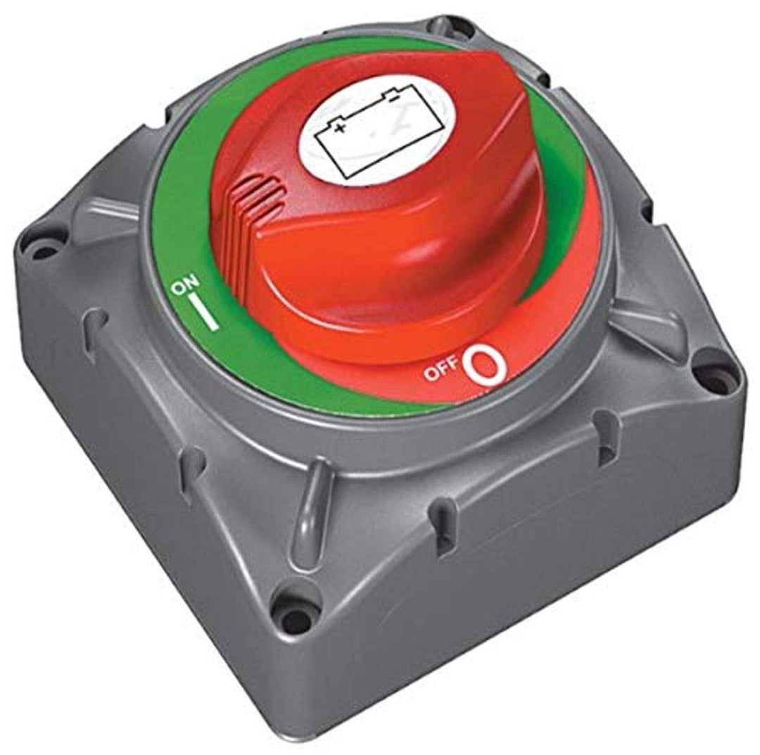 MARINCO 69 – 720 Schalter Batterie Heavy Duty 720 Contour, grau/rot, Einheitsgrösse