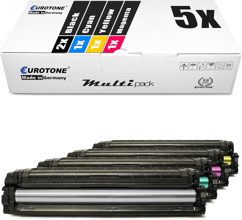 Eurotone Toner mit 50% mehr Leistung für ProXpress C2670FW und C2620DW ersetzen Samsung 2X CLT-K505L