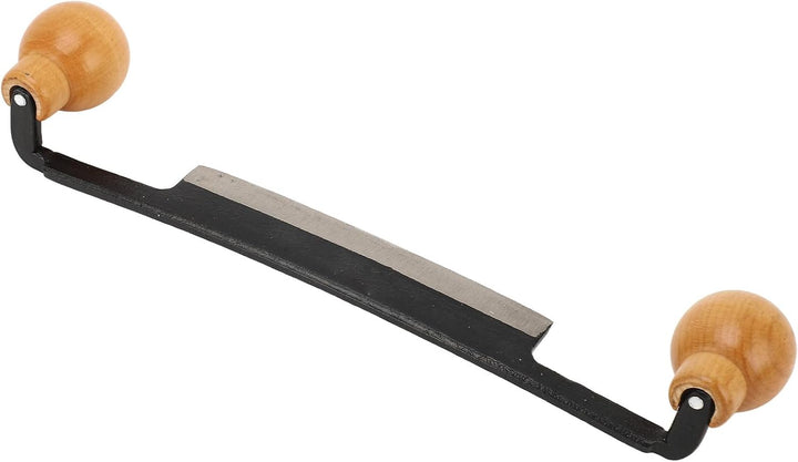 banapoy Zieh-Messer, Wolfram-Stahl 6 Zoll Straight Draw Knife Entrindungswerkzeug, Anti-Rutsch Holzg