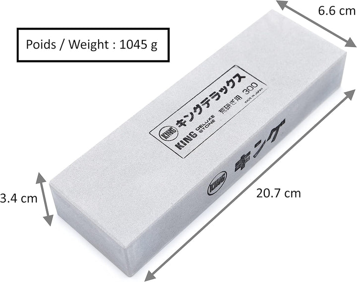 Japanischer Wetzstein Schleifstein King Deluxe Stone Nr. 300 Körnung #300