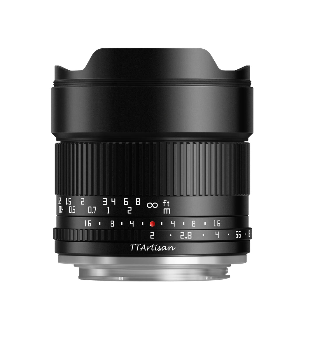 TTArtisan APS-C 10 mm F2 Metallgehäuse, kompatibel mit Canon RF Mount, Schwarz 10 mm F2 Schwarz, 10