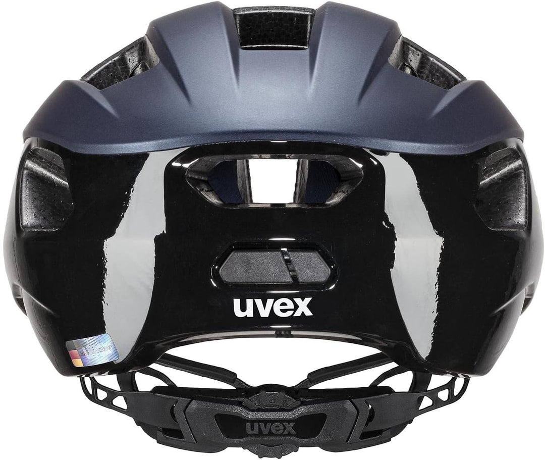 Uvex Rise CC Rennrad Fahrrad Helm matt blau/schwarz 2024 52-56 cm, 52-56 cm