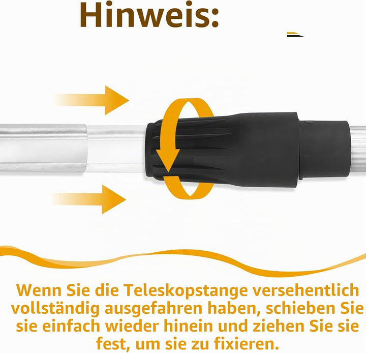 Fenstergriff Verlängerung Für Velux Dachfenster Stange Zum Öffnen - Fensteröffner Stange, Teleskopst