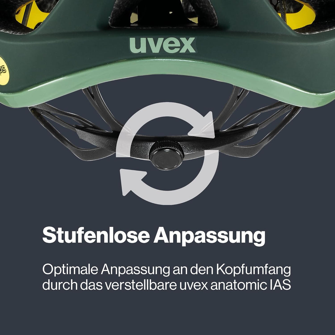 uvex unbound MIPS - sicherer MTB-Helm für Damen und Herren - MIPS-Sysytem - individuelle Grössenanpa