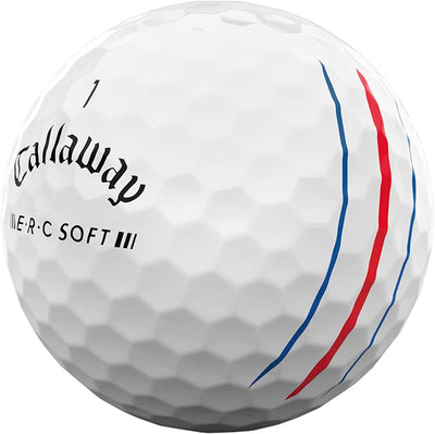 Callaway ERC Soft Golfbälle 2023 Dreispurig, Dreispurig