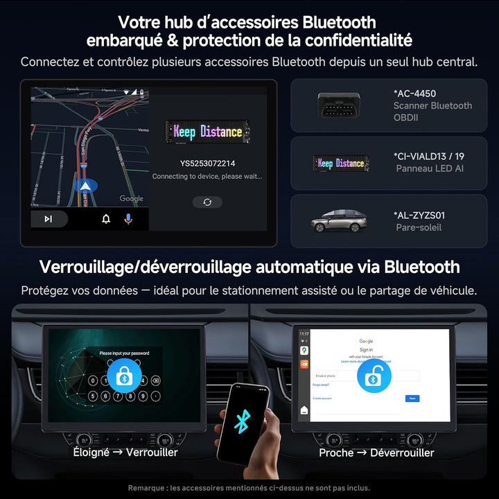 Carplay Wireless Adapter AI Box Android für Radios CP/AA, CarPlay & Android Auto Wireless Adapter US