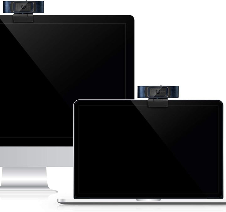 LogiLink UA0379 - Konferenz HD-USB-Webcam Professional, 80° Weitwinkelobjektiv, Dual-Mikrofon mit Ra