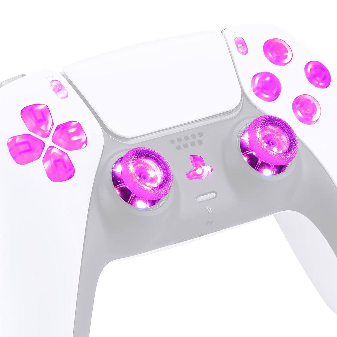 eXtremeRate Leuchttaste DTF LED V3 Kit für ps5 Controller BDM-010&BDM-020 D-Pad Tasten Thumbsticks R