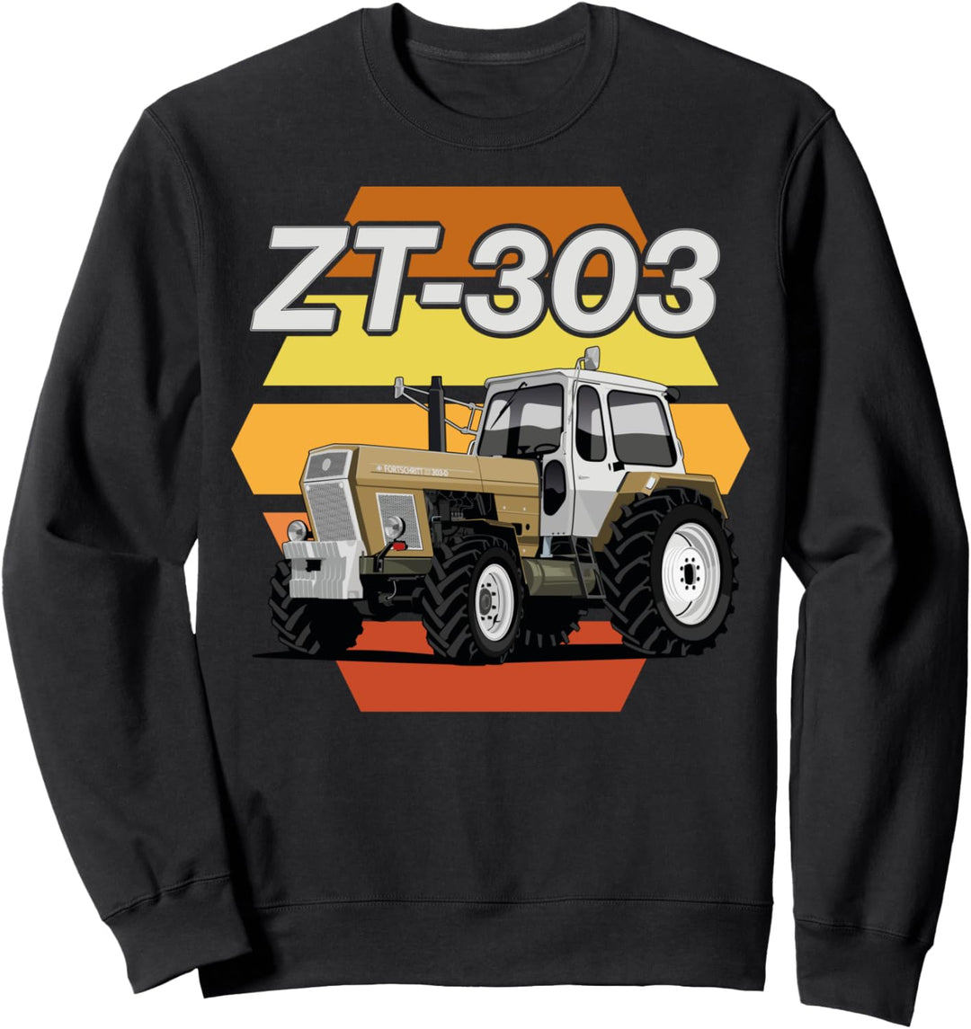 Landmaschinen Logo DDR Traktor Kombinat Fortschritt Sweatshirt