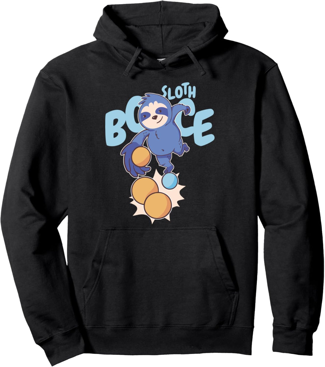 Faultier Boule Cartoon Sport Ball Pullover Hoodie
