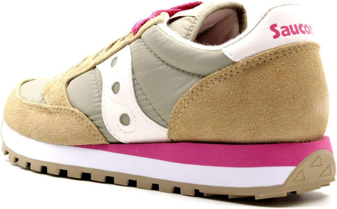 Saucony Herren Jazz Original Sneaker 38.5 EU Beige, 38.5 EU Beige