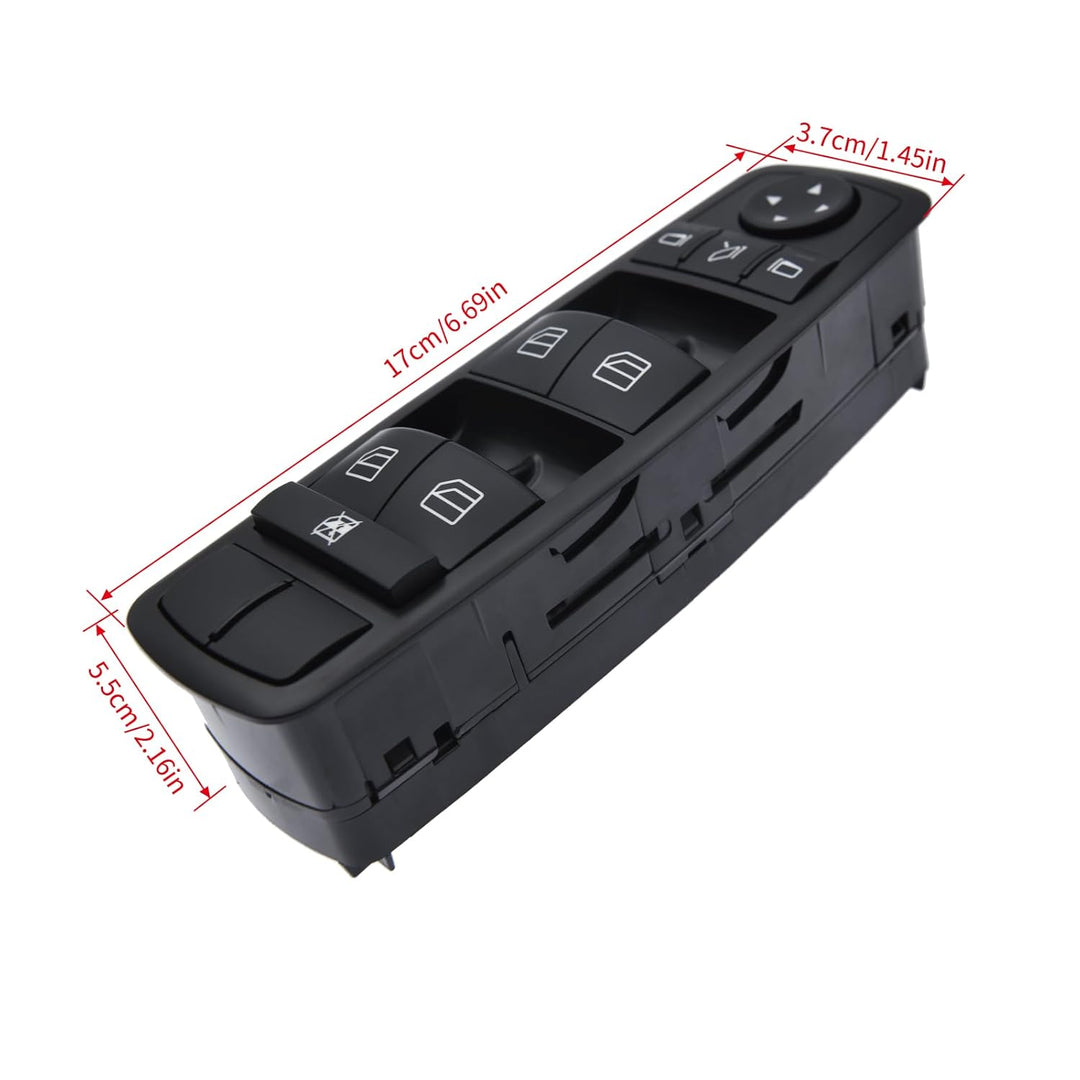 KAOLALI 2518300290 Fensterheber Schalter Fensterheber kompatibel für Mercedes Benz W164, GL320, GL35