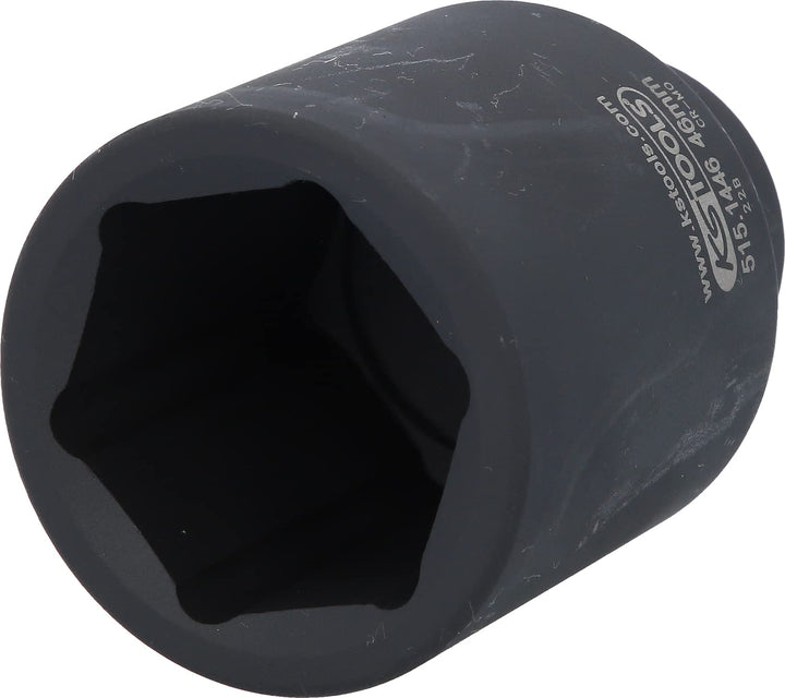 KS Tools 515.1446 3/4" Sechskant-Kraft-Stecknuss, lang, 46mm 46 mm, 46 mm