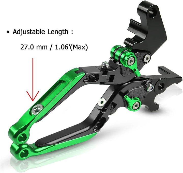 Z650 Einstellbar Bremskupplungshebel Set CNC Aluminium Für Kawasaki Z650 Z 650 2017 2018 2019 2020(S