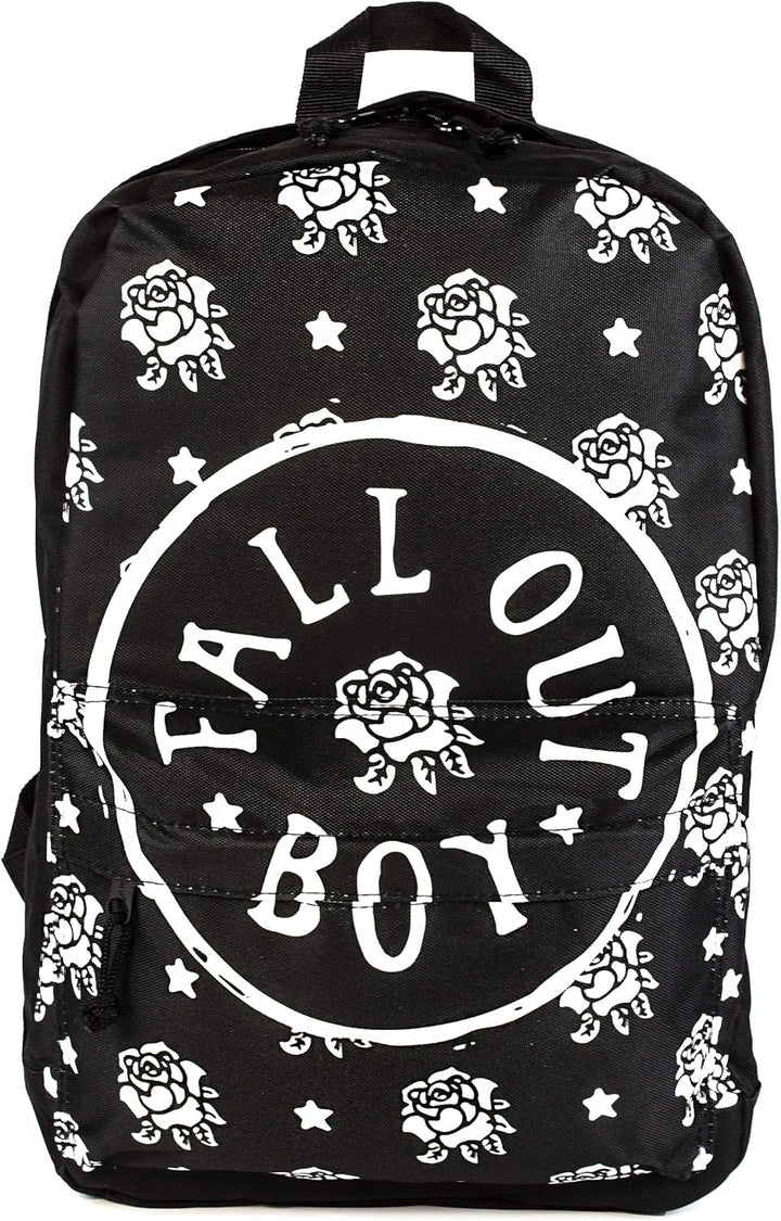 Fall Out Boy Rucksack Rock Sax Rose Stempel Musik Merchandise Rucksack Tasche
