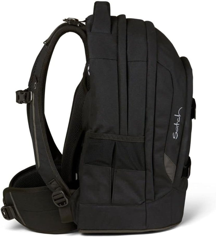 satch Pack Pencil Slider Edition Schulrucksack Set 3tlg. mit Sporttasche (Blackjack), Blackjack