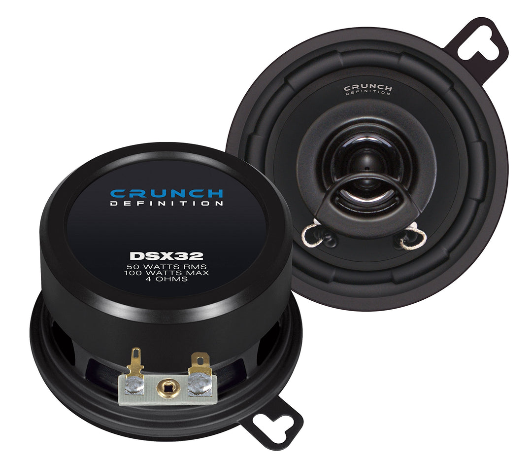 Crunch Definition 2 Wege Koax-Lautsprecher 8,7 cm DSX-32 | 1 Paar CAR-Audio-Unlimited