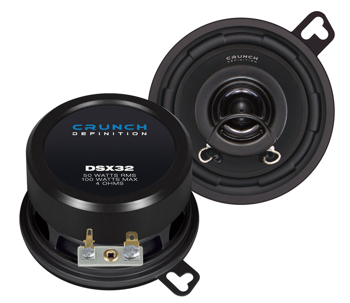 Crunch Definition 2 Wege Koax-Lautsprecher 8,7 cm DSX-32 | 1 Paar CAR-Audio-Unlimited