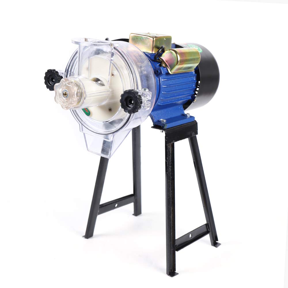 WooDerson Elektrische Nassmühle Mit Trichter 2200W 220V Malzmühle Getreidemühle Kornmühle 1400r/Min