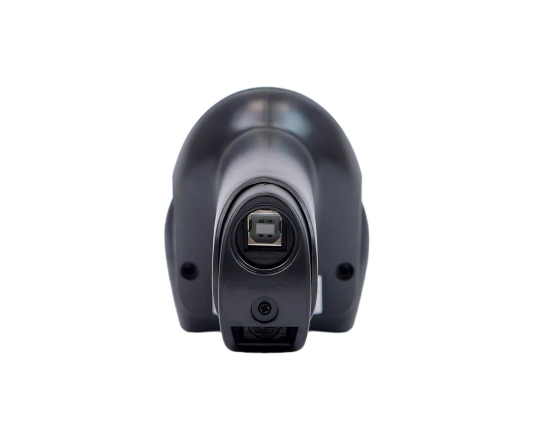 Kabelloser Barcode Scanner, Drahtloser 1D, 2D, QR Code EAN Scanner, Funkscanner und Bluetooth, schne