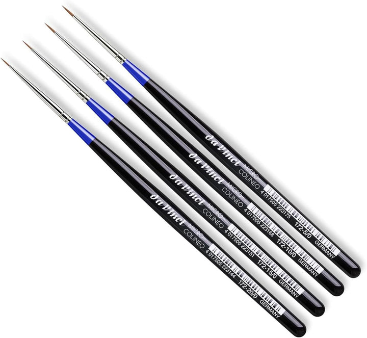 Serie 172 Micro-Colineo Set, Kolinsky Sable Synthetic Fibres
